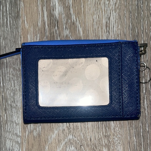 Kate Spade Two-Tone Blue Wallet - Picture 2 of 7